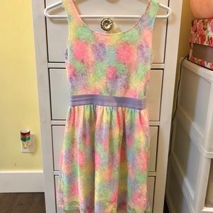 H&M Colourful Neon A Line Dress